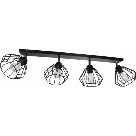 LÁMPARA DE TECHO COLGANTE LÁMPARA DE CABLE LED PLAFON (1/5)