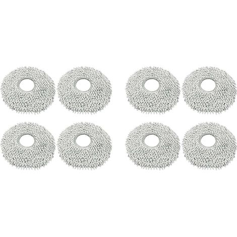 8-teiliges Wischmopp-Set für Ecovacs Deebot X2 / X2 Omni / X2 Pro / DEX86 Ersatzteile und Zubehör (1/5)