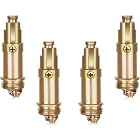 Retractable drain valve with brass spring-loaded stopper for bathroom and kitchen