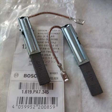 Accessori per aspirapolvere industriale Bosch GAS15PS/GAS15, set di spazzole di carbone originali (1/3)