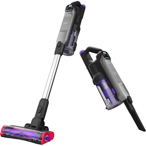 Black & Decker BHFEA640WG Aspiradora escoba Batería Secar Ciclónico Sin bolsa 0,75 L Negro, Acero inoxidable