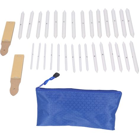 Blending Stumps and Tortillions Set Drawing Tools with 2Pcs Sandpaper Pencil Pointer for Sketch (1/5)