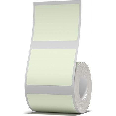 Etiquetas autoadhesivas verdes NIIMBOT 50 x 30 mm, 230 unidades, para modelos B21/B3S/B1, originales