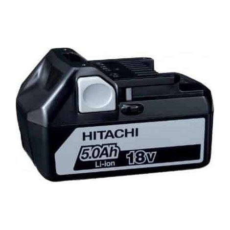 Hikoki – Batterie à glissière 18V 5Ah Li-Ion – Autonomie élevée pour outils Hitachi – Charge rapide en 35 minutes – Compatible avec BSL1815 à BSL1860 - BSL1850 (1/10)