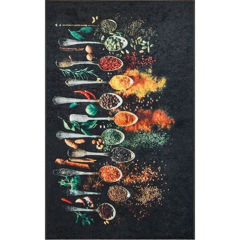 Tapis de cuisine imprimé Intérieur Stampa Epices - 70 x 180 cm (1/4)