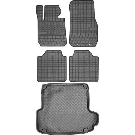 Juego de alfombrillas de goma para coche y maletero para BMW Serie 3 F34 Gran Turismo Liftback (2013-2021). (1/5)