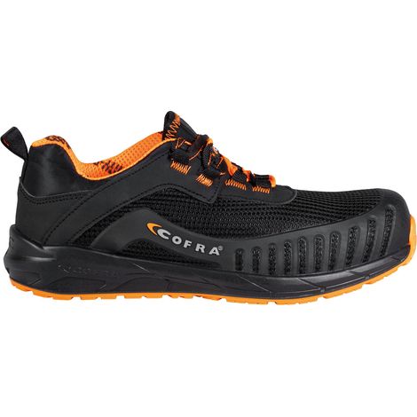 Cofra Globet S1PS FO SR Sicherheitsschuhe - 42 EU - Schwarz / Orange