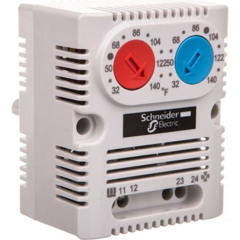 ClimaSys-Thermostat mit Doppelkontakt F (NA NC) nsyccothdf