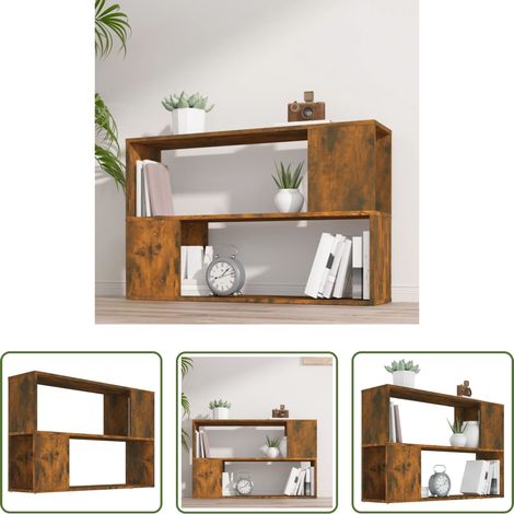 Bücherregal Räuchereiche - Bücherregal Räuchereiche 100x24x63 cm Holzwerkstoff (1/5)