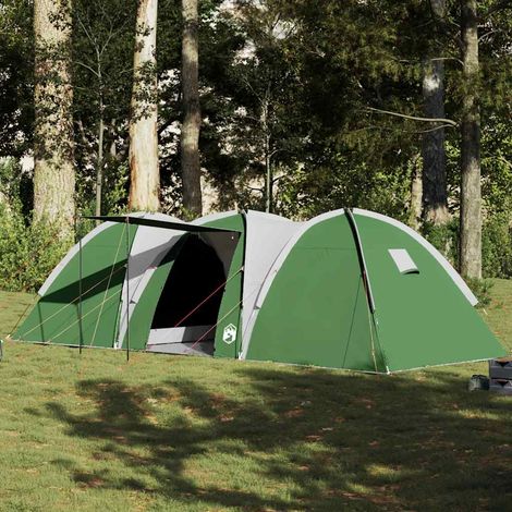 vidaXL Tente familiale à dôme 8 personnes vert imperméable (1/5)
