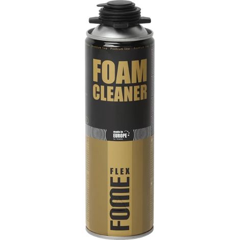 FOME FLEX Foam Cleaner – Reiniger für Polyurethanschaum – Schnelle Reinigung von Pistolen & Oberflächen – 500 ml