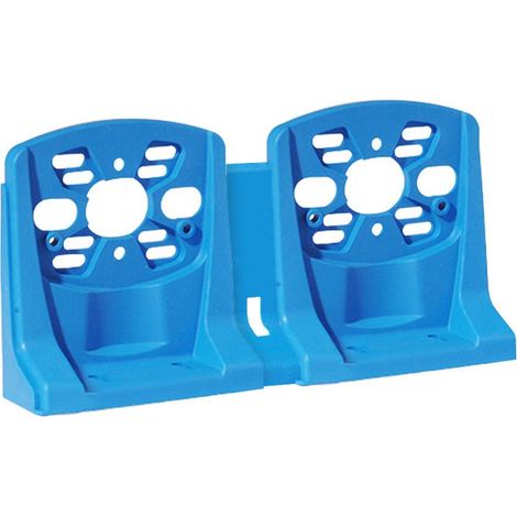 Equerre de fixation pour porte filtre à eau duplex