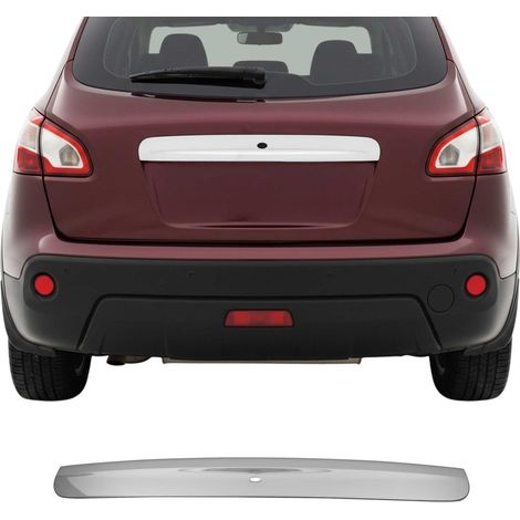 Garniture supérieure de Coffre pour Nissan Qashqai +2 2008-2014 avec capteur en acier inox (1/5)