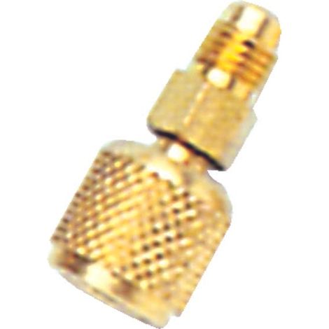 Raccordo girevole per tubi flessibili 1/4" M SAE x 5/16" F SAE - Idrhaus