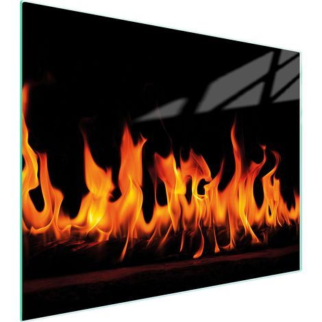 TAGLIERE IN VETRO 52x40 FIRE (1/5)