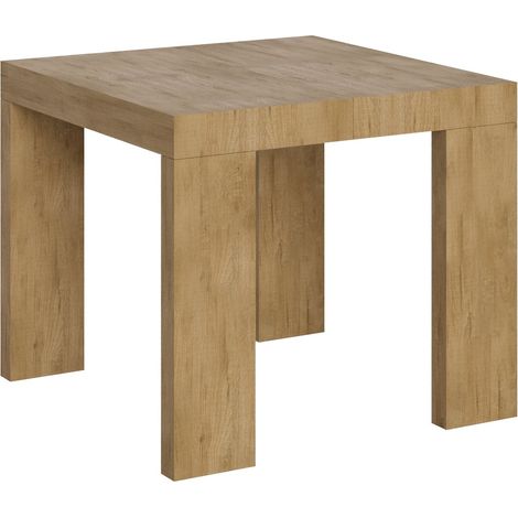 Tavolo Allungabile 90-246x90x77 cm Roxell Quercia Naturale (1/4)