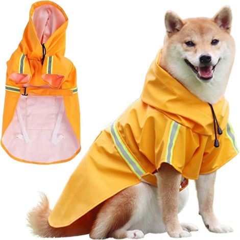 Imperméables pour chiens HADog, imperméables réfléchissants, vêtements de pluie pour chiens pour la chasse et la randonnée en extérieur (1/5)