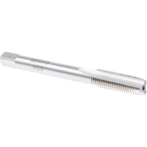 Taraud M8, pas de 1.0mm, Fin métrique, HSS ( Prix pour 1 ) (1/3)