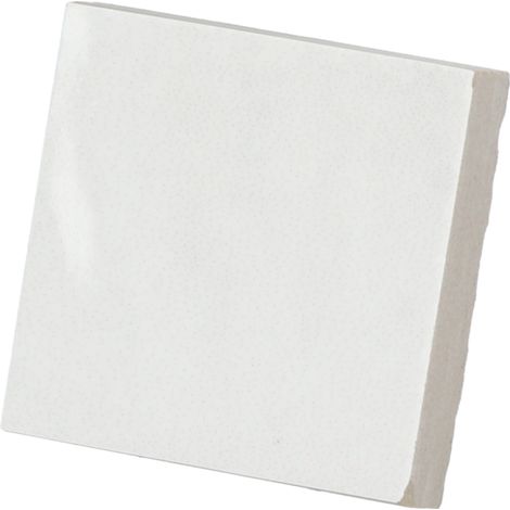 Cabochon sol / mur blanc brillant 3,4x3,4 cm Taco KASBAH WHITE (vendu par boite de 68 pièces) (1/5)