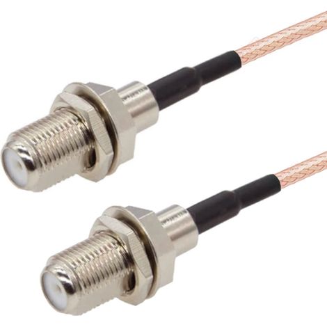 Cavo di collegamento con spina F / presa F RG179 75 ohm 3 m