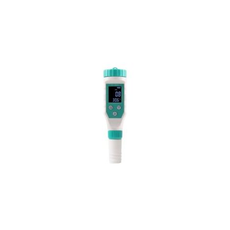 Testeur de qualité de l'eau 7 en 1 – Mesure chlore, pH, sel, conductivité, TDS, redox, température – Pour piscine d'eau salée