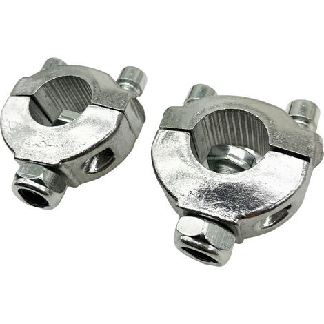 Handlebar clamps for mini-bikes, Apollo and Lia 43cc and 49cc inverted flywheels.