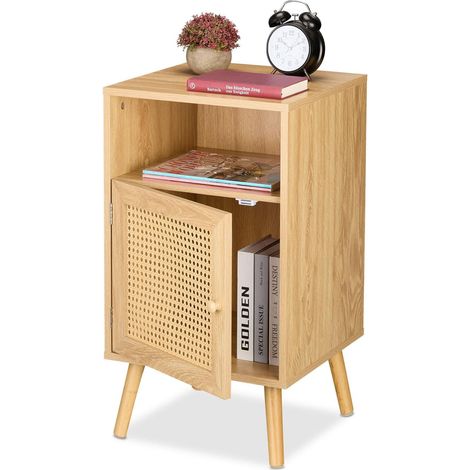 Nachttisch im rattan stil 883