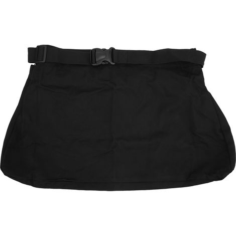 Sac de Cueillette à Fixation à la Ceinture, Pliable et Lavable, en Toile Oxford pour Fruits, Réutilisable Noir (1/5)