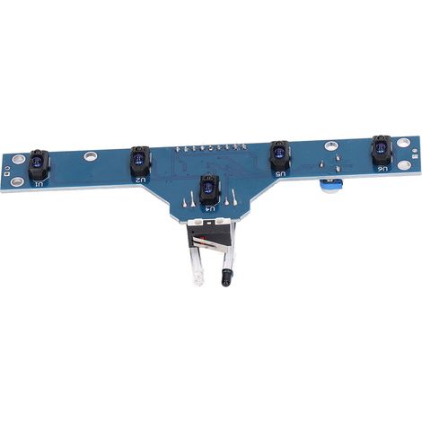 5-Wege-Infrarot-Antikollisions-Linienfolgesensor für intelligente Roboterautos, Hindernisvermeidungsmodul (1/5)