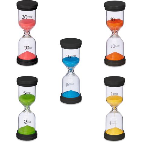 Reloj de arena - juego de 5 (1/5)