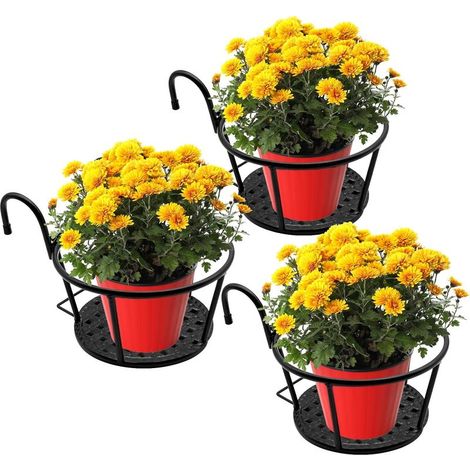 Paniers de jardinière Suspendus en Fer forgé pour la Maison, Les Produits en Fer pour Plantes cultivées à la Maison Costume Trois (1/5)