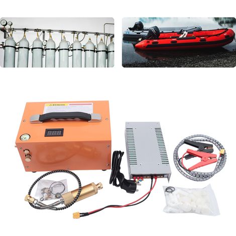 300BAR PCP Kompressor Luftkompressor Airgun Gewehr 30Mpa DC12V & AC220V Luftpump