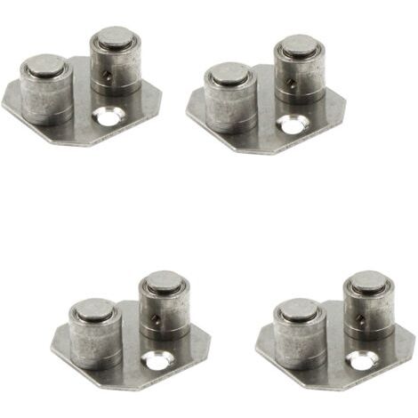 Guide de plancher de porte Guide de Porte Coulissante Réglable de Porte de Grange Guide de Plancher Coulissant - Matériel résistant à l'abrasion Accessoire (1/5)