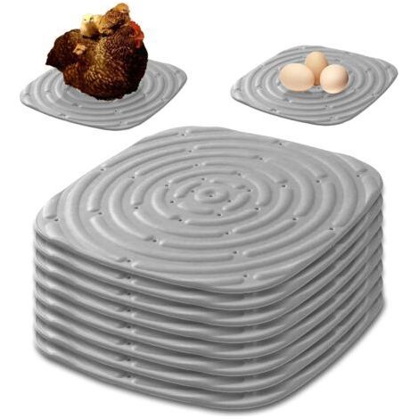 Mumisuto Set mit 8 Hühnernestern, 30 x 30 cm, waschbar, leicht zu reinigen (1/5)