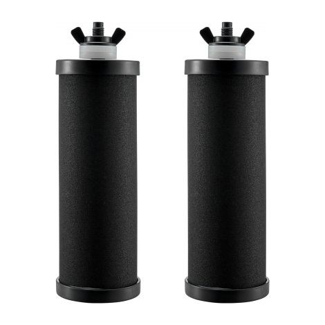 Wasserfilter-Ersatz Reinigungselemente Ersatzfilter 2er-Pack (2 Aktivkohlefilter), Schwerkraft-Wasserfiltersystem-Ersatz, kompatibel mit den meisten Marken, leicht austauschbarer Wasserfilter (1/5)
