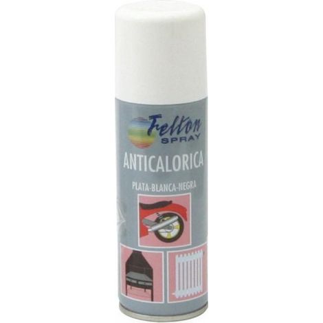 FELTON spray pintura anticalorica blanca 200ml , El Spray Pintura Anticálorica Blanca de 200ml es un producto de alta calidad de la reconocida marca Felton, diseñado para res