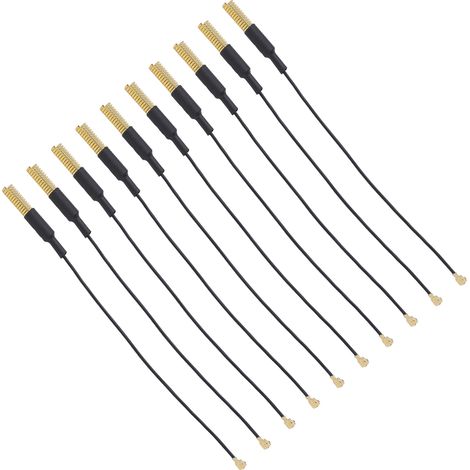 10 Antennes à Ressort 433-470 MHz Interface IPEX Cuivre Pur RG1.13 pour Module LoRa (1/5)