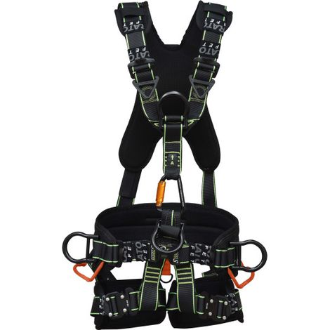 Arnés de suspensión de 2 puntos con cinturón de confort adicional FLY'IN 3 KRATOS SAFETY M-L