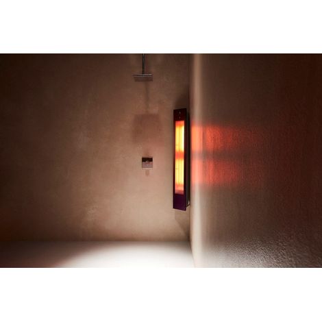 Lampada a infrarossi naturale Solarium Nera Sunshower SOLO 80066