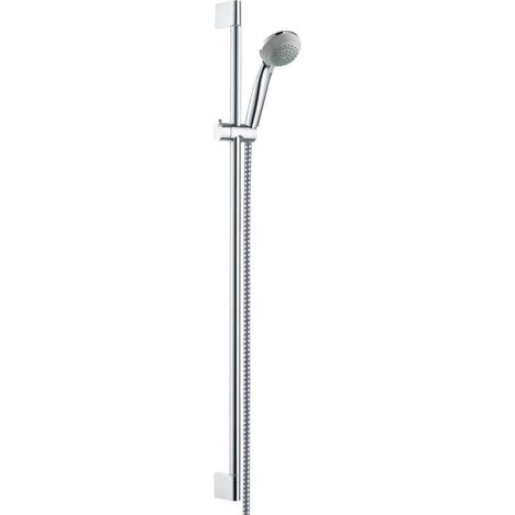Hansgrohe Crometta 85 - Set doccia Variojet, 2 getti/Saliscendi Unica'Crometta 0,90 m, cromato 27762000 (1/3)