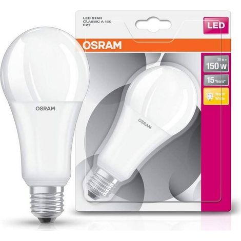 Osram LED-Lampe E27 19W Warmes Licht 2700K (1/4)