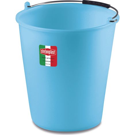 Stefanplast SECCHIO CASALINGO AZZURRO lt.12 - Ø cm. 30x30 h