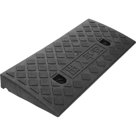 Rampe De Seuil Portable pour Voiture Et Moto Rampe De Chargement Antidérapante pour Marches Intérieures Et Entrées De Garage 49.00 X 22.00 X 6.00 Cm (1/5)