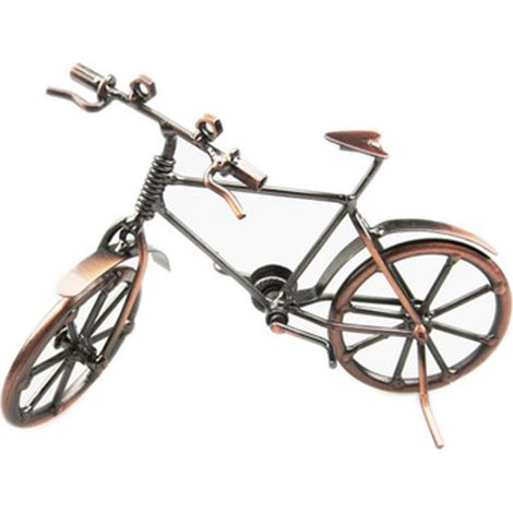 Modèle De Vélo - Décoration Murale En Fer Forgé - Décor Rétro Pour Intérieur Et Extérieur - 1 Pièce (1/5)