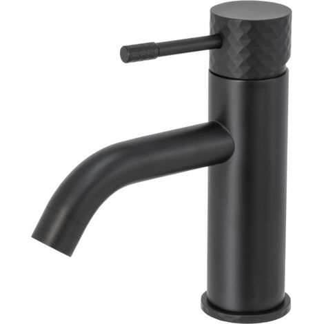 Einhebelmischer für Waschbecken PRAGA schwarz matt