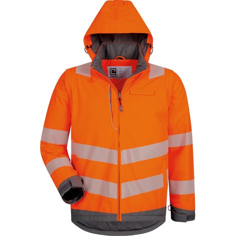Elysee Warnschutz 2-in-1 Jacke Hademar 22432 Gr. 2XL orange/grau (1/4)