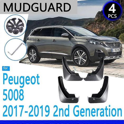 Garde-boue compatibles avec Peugeot 5008 2017 2018 2019 - Accessoires auto - Bavettes - Pièces de rechange auto (1/5)
