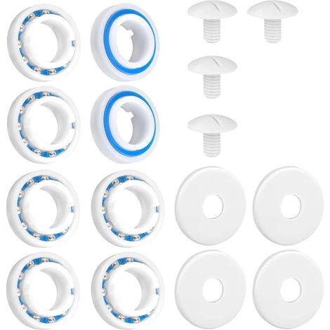 APEX Pièces détachées pour nettoyeurs de piscine Polaris 280, roulements à billes pour Polaris 280, rondelles de boulon de moyeu de roue pour nettoyeurs de piscine C55 et pièces de rechange universell