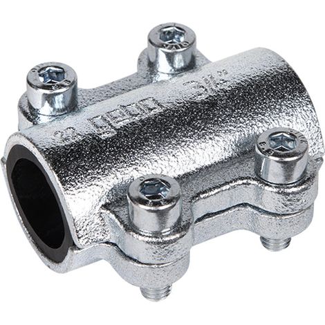 Morsetto riparazione in ghisa per tubi in acciaio - 33.7 mm - 1"