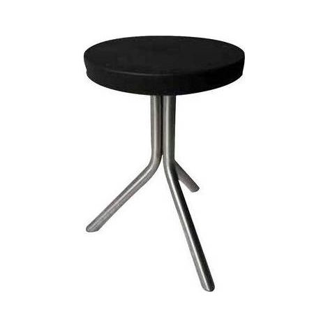 TABOURET DE SALLE DE BAINS EN ACIER INOXYDABLE SATINÉ Dimensions : acier satiné